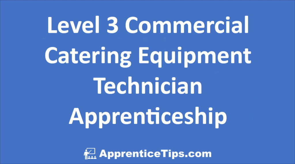 lLevel 3 Commercial Catering Equipment Technician Apprenticeship Hero Banner