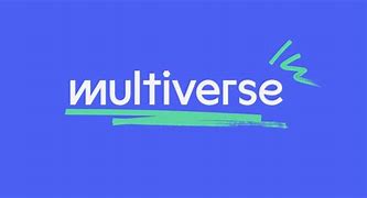 Logo for company Multiverse
Dark Purple/blue background
Word Multiverse written in white with a green underline 
A Multiverse apprenticeship will help students make money and opt out of student loans and UNI fees